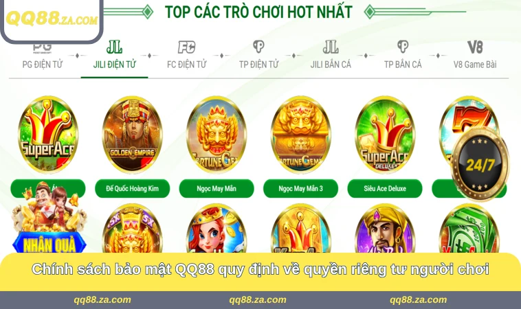 Chính sách bảo mật QQ88 quy định về quyền riêng tư người chơi