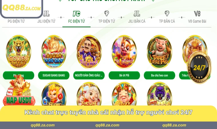 Liên Hệ QQ88 3 Kênh chat trực tuyến nhà cái nhận hỗ trợ người chơi 24/7